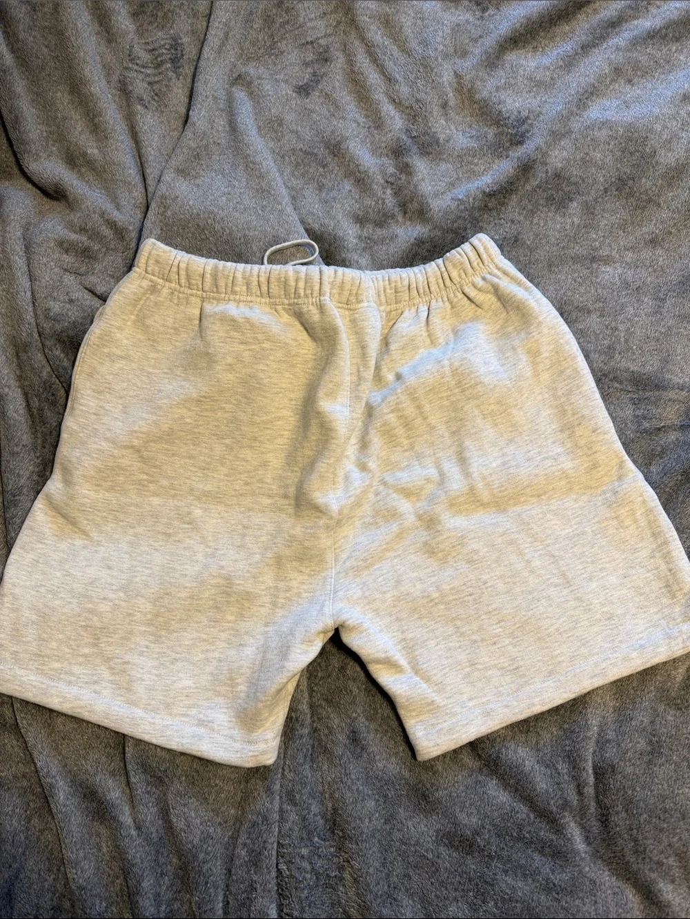 ESSENTIALS Men’s Light Gray Sweat Shorts